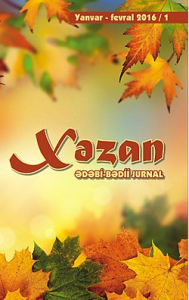 XƏZAN jurnalı PDF-lər